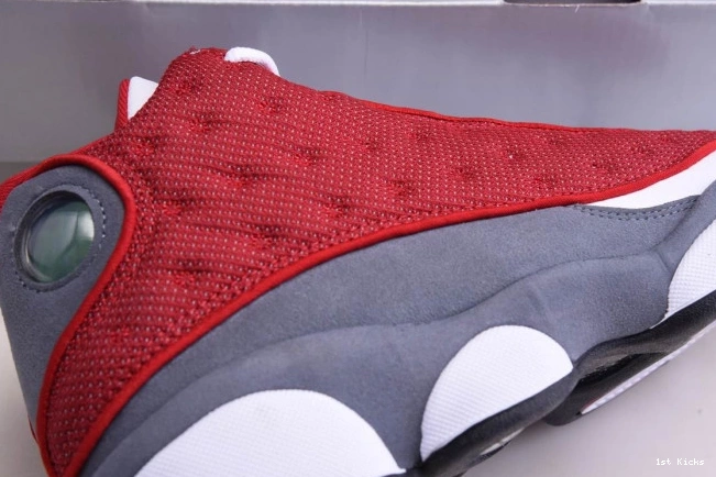 1st Kicks Retro Red Air Grey 13 Flint Gym Jordan 414571-600 0629